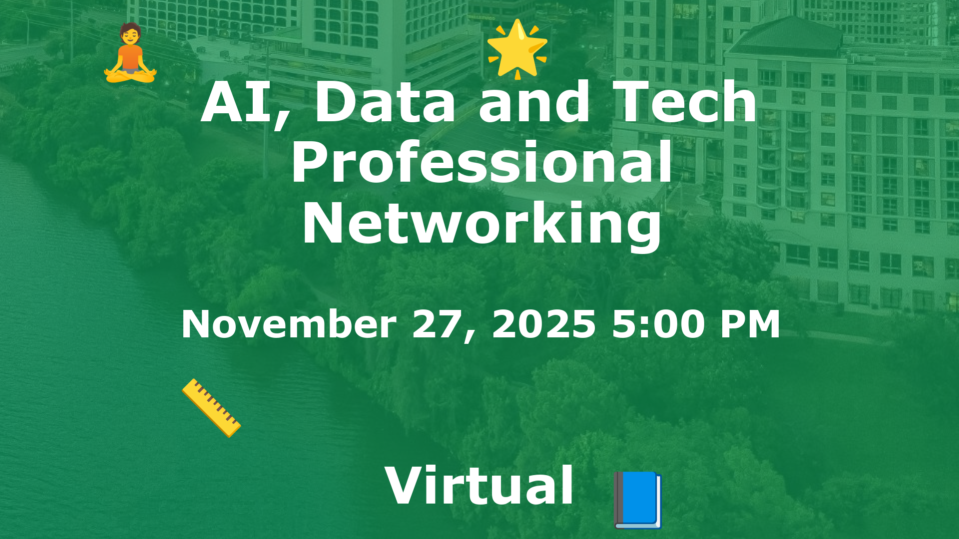 AI, Data and Tech Professional Networking event image